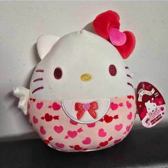 New Squishmallows Original Sanrio Hello Kitty 8" Valentine’s Day Easter Birthday - Picture 1 of 6